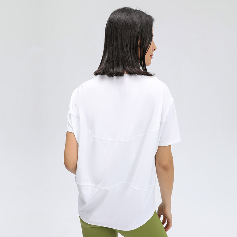 Short Sleeve Top with newme Logo in 6 Color