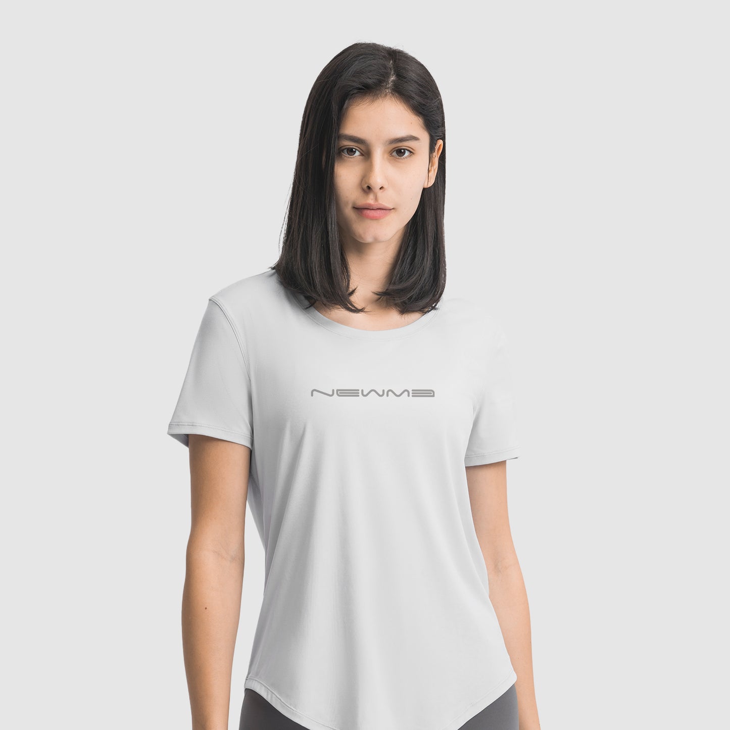 Short Sleeve Top with newme Logo in 3 Color