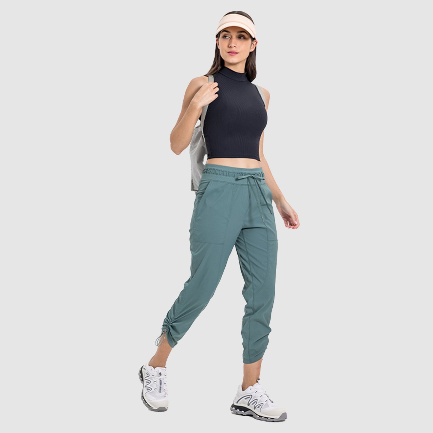High Neck Cool Material Top in 4 Color