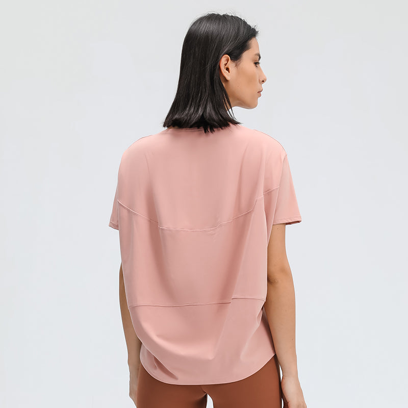 Short Sleeve Top with newme Logo in 6 Color