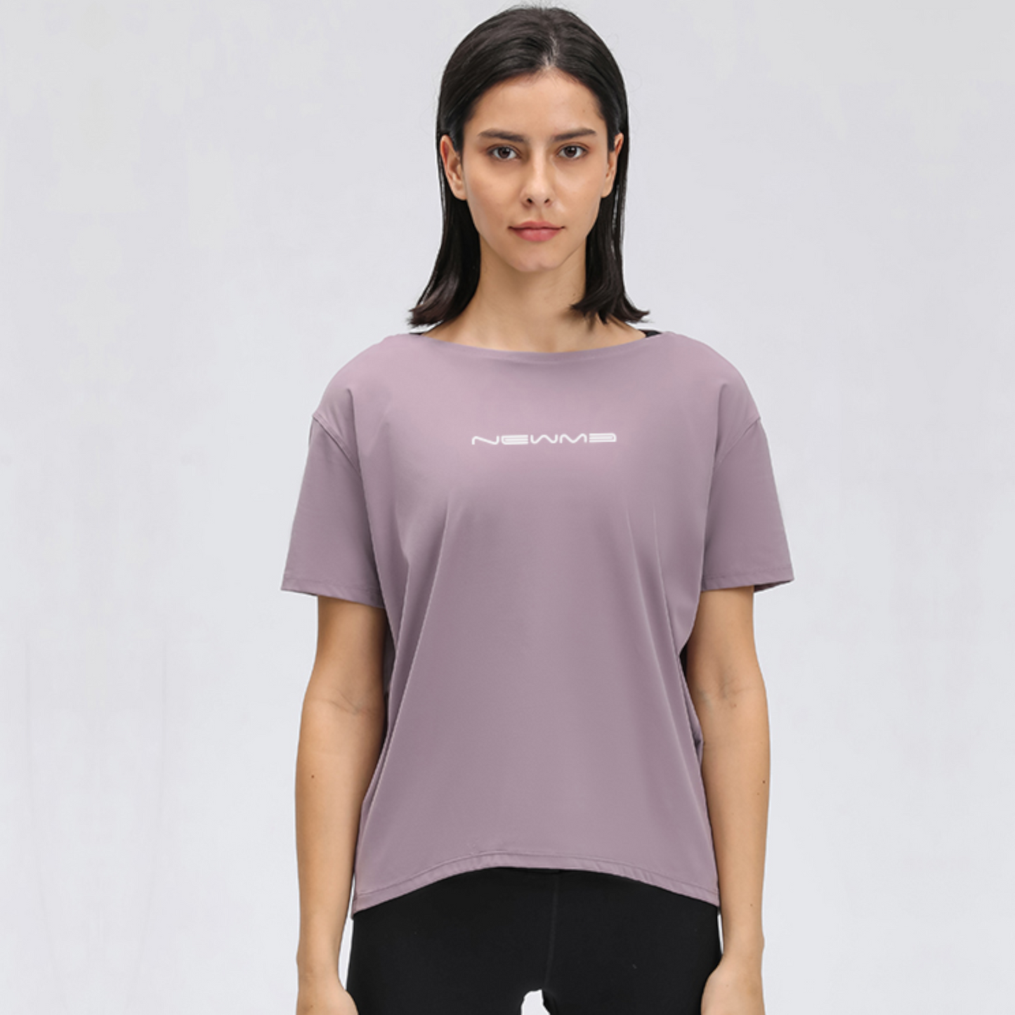 Short Sleeve Top with newme Logo in 6 Color