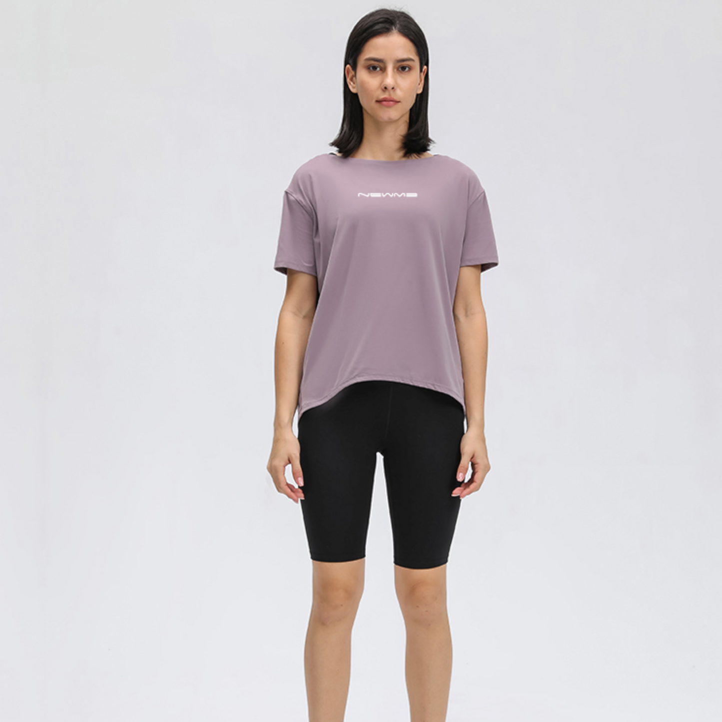 Short Sleeve Top with newme Logo in 6 Color