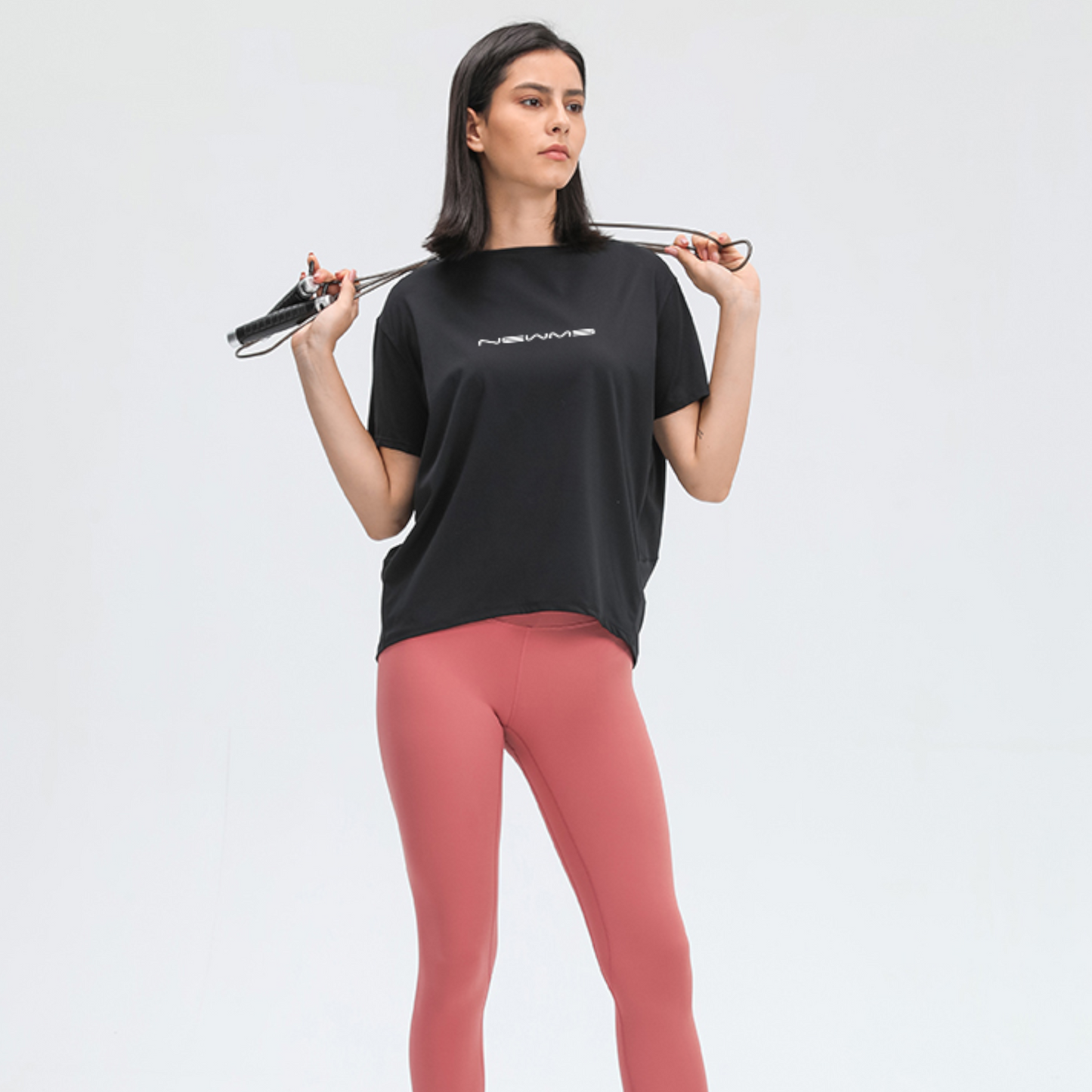 Short Sleeve Top with newme Logo in 6 Color