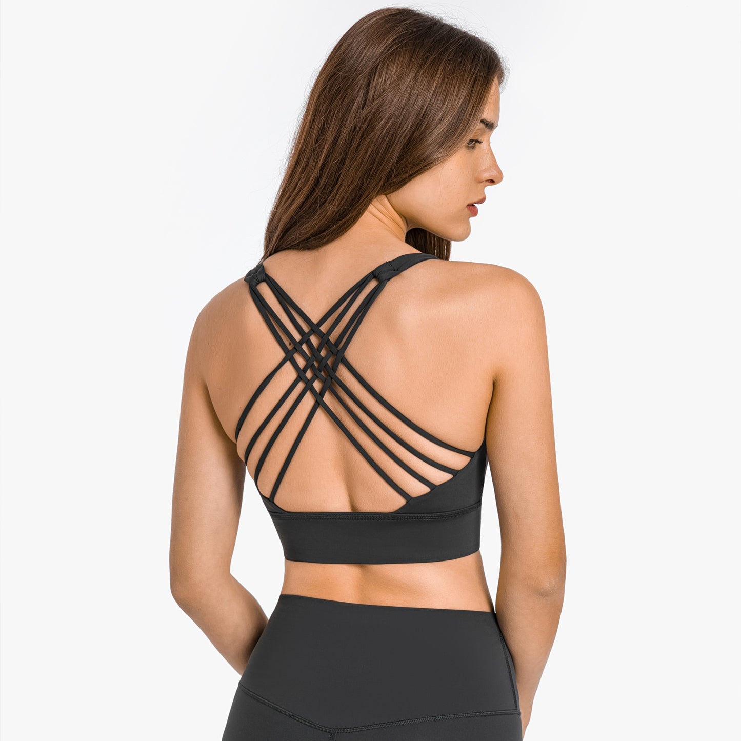 Back Cross BraTop in 4 Color