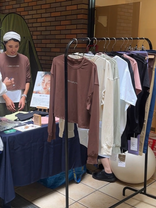 newme×バランスボールkana　マルシェ出店しました