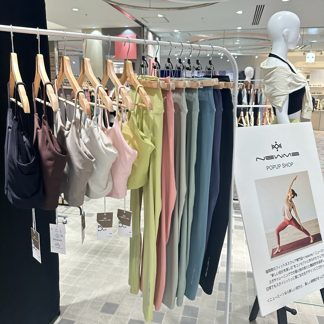newmeの初試み！博多阪急＆三越同時POPUP開催