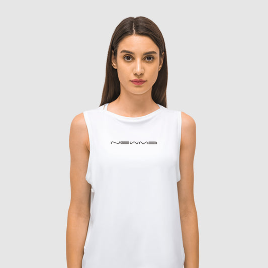 NonSleeve Top with newme Logo in 2 Color