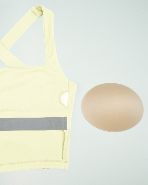 Wide -strap Cross Back Top