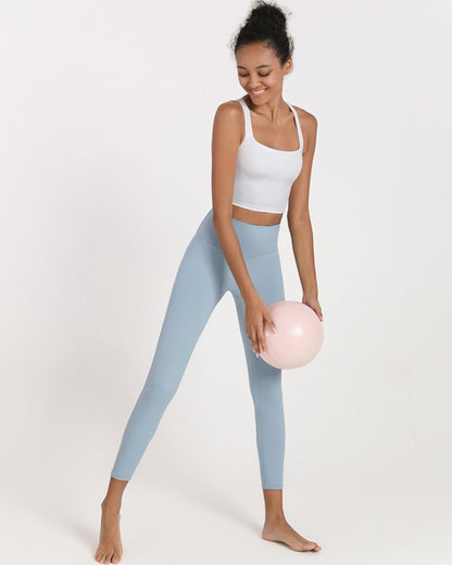 Wide -strap Cross Back Top