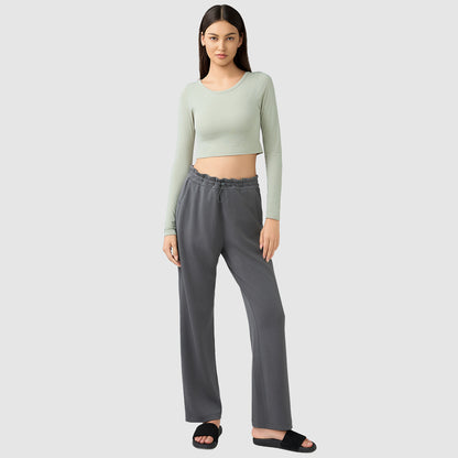 Long Sleeve Top with built-in cups in 3 Color