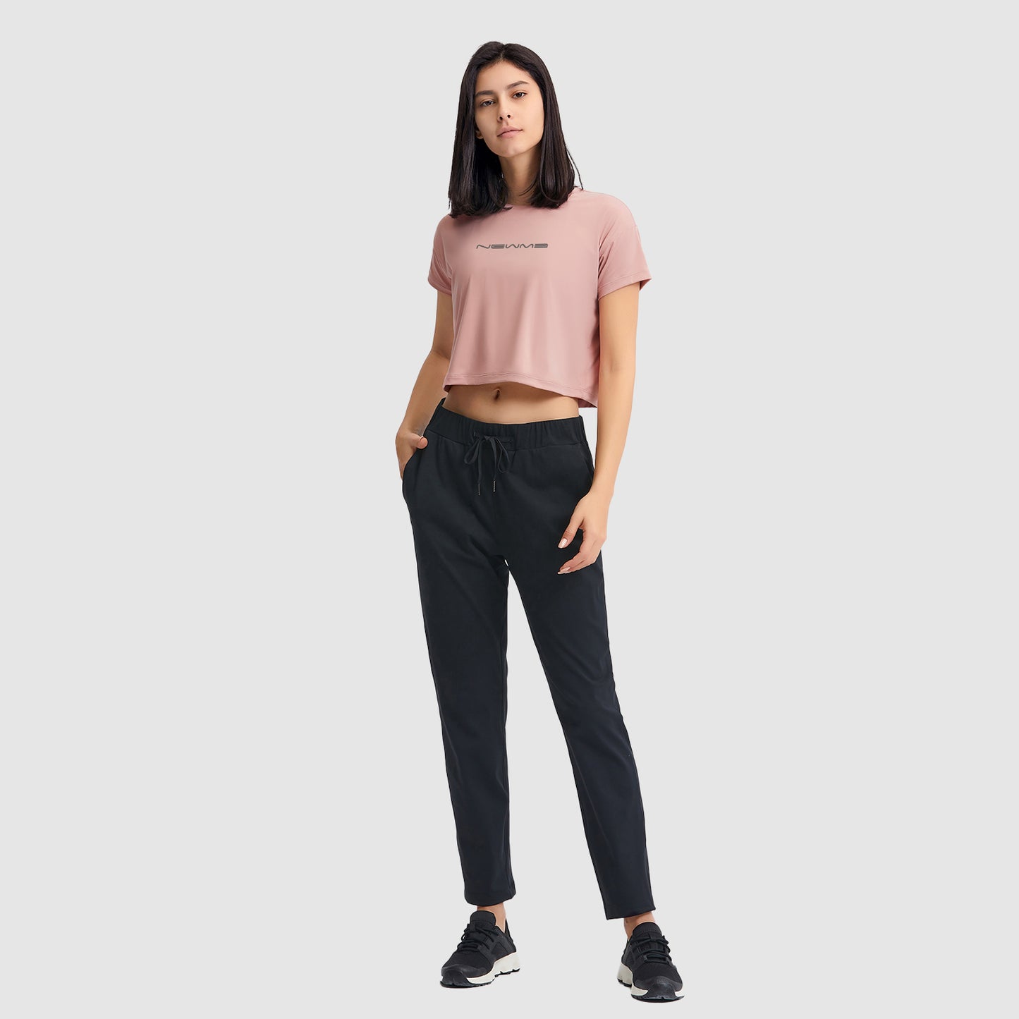 Short Top with newme Logo in 4 Color