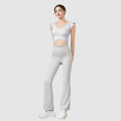 Frilled Sleeve Bralette Top in 3 Color
