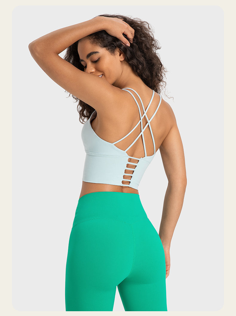 Back Cross BraTop in 6 Color