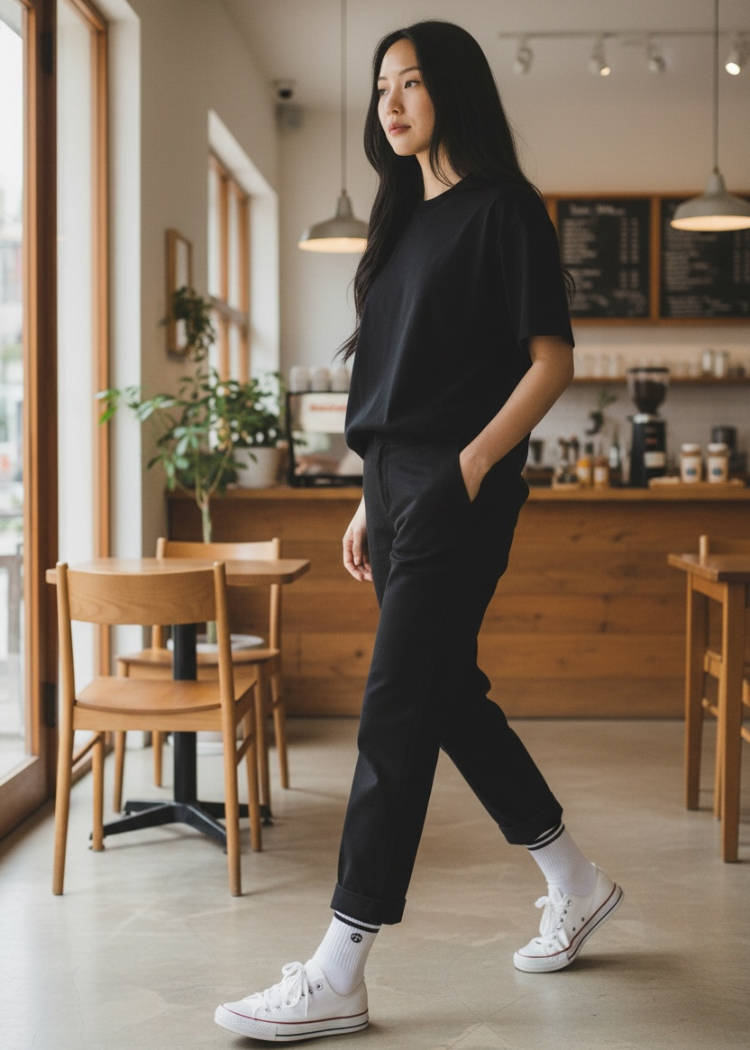 newmeオリジナルロゴソックス