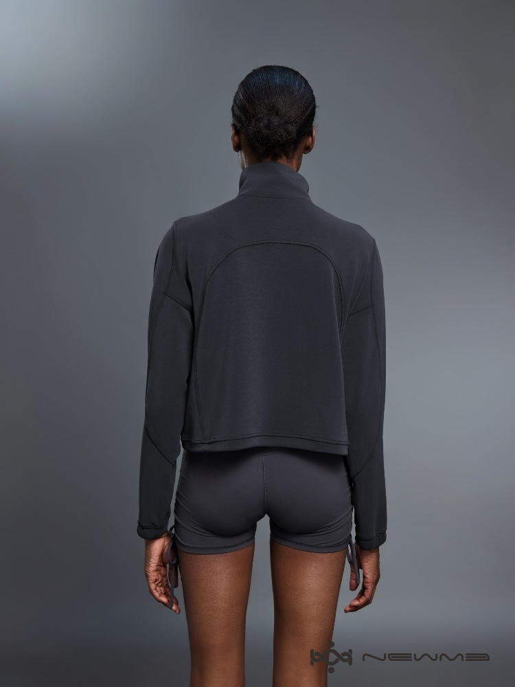 Drawstring Half-zip Sweatshirt