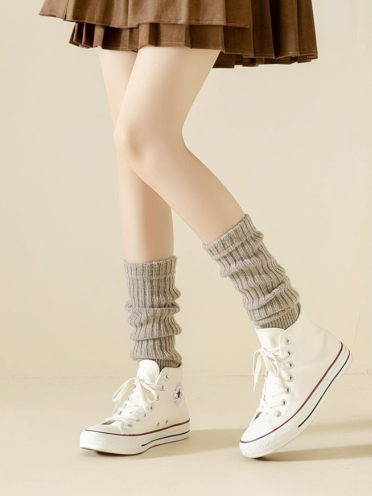 美脚レッグウォーマー_ベージュ