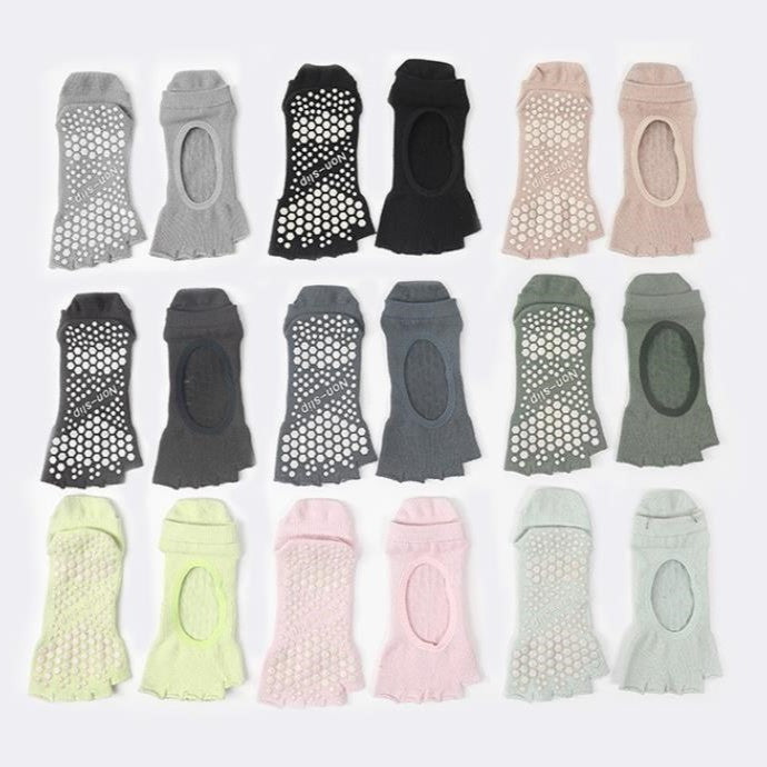 5本指オープントウ滑り止め_ソックス