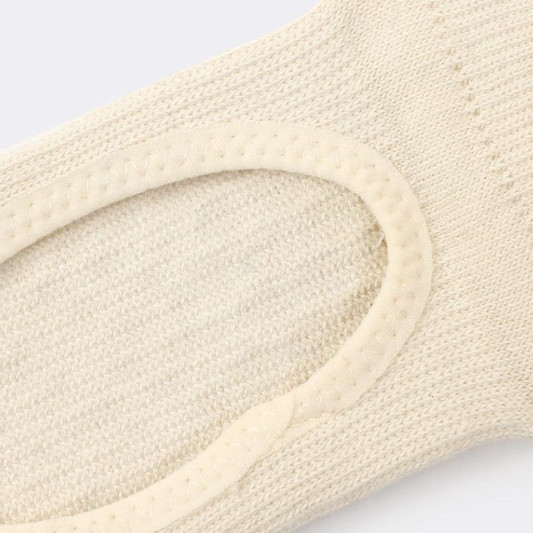 5本指オープントウ滑り止めソックス_アイボリー