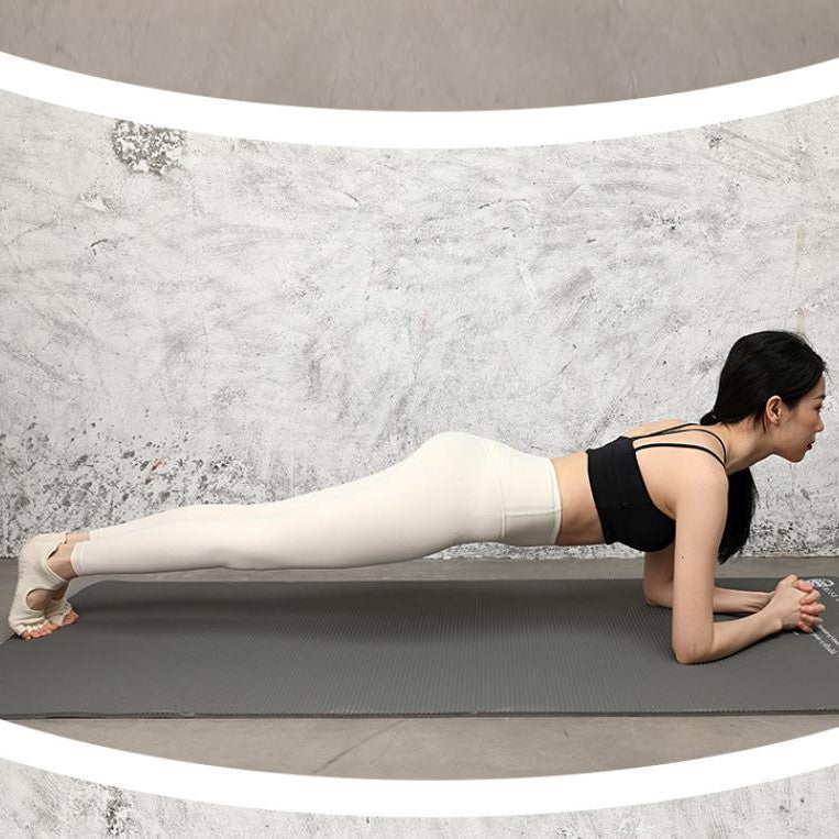 5本指オープントウ滑り止めソックス_アイボリー