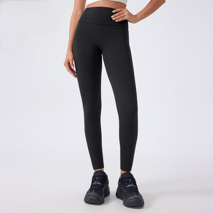 ポケット付きレギンス_ブラック