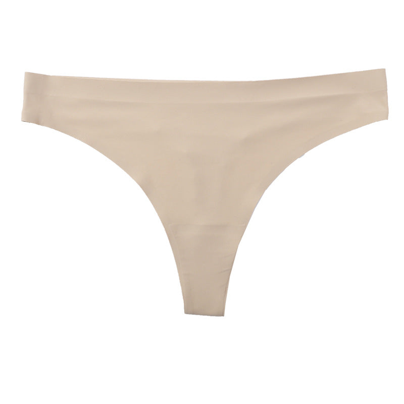 シームレスTショーツ_ベージュ
