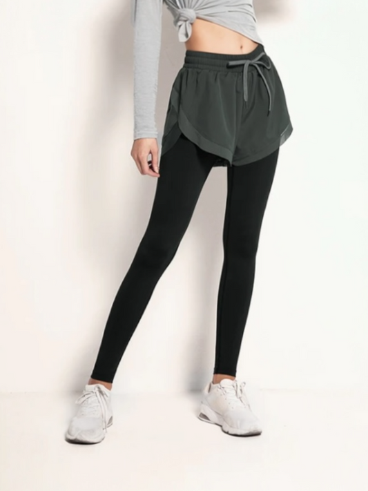 パンツ付レギンス_グリーン