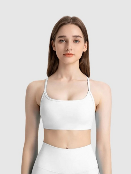 Cross-back Bralette in 2 Color