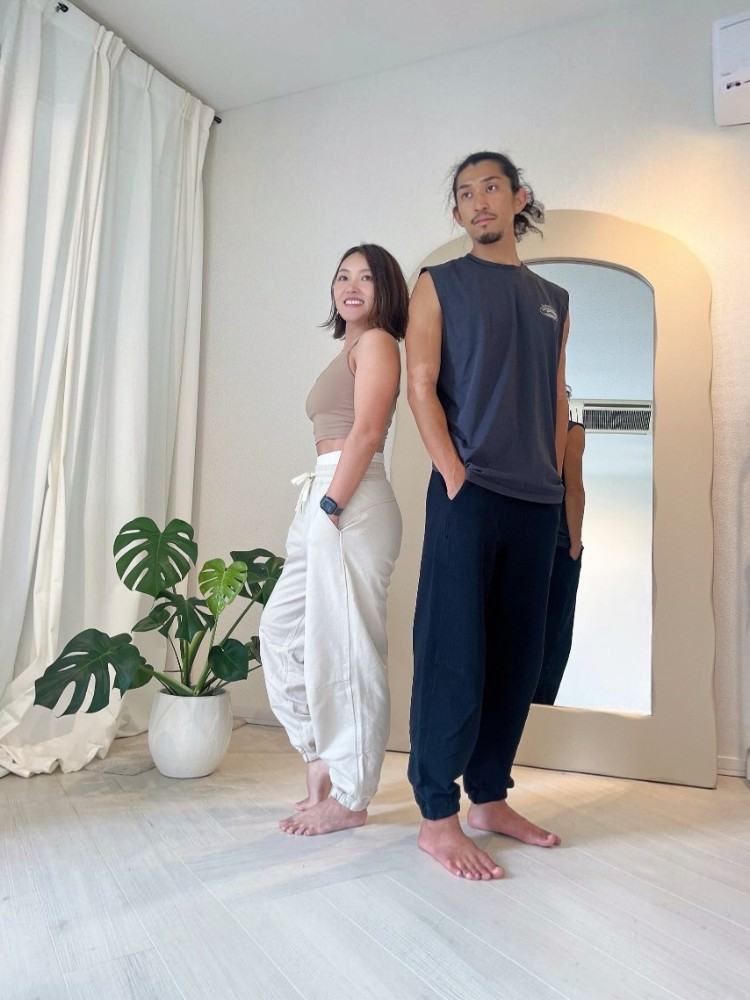 ユニセックス スウェットパンツ