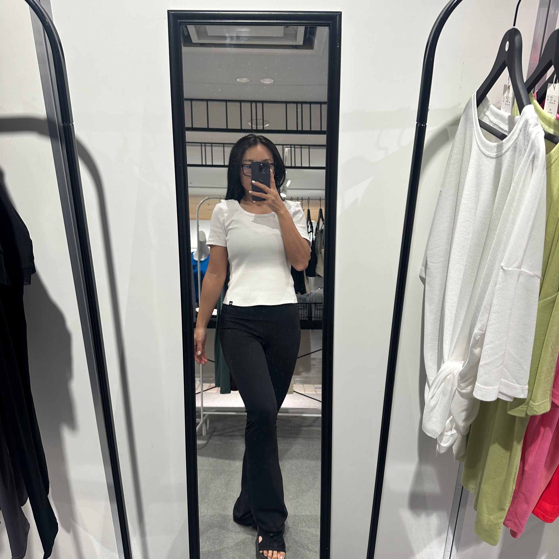 ワイドネックTシャツ_ホワイト